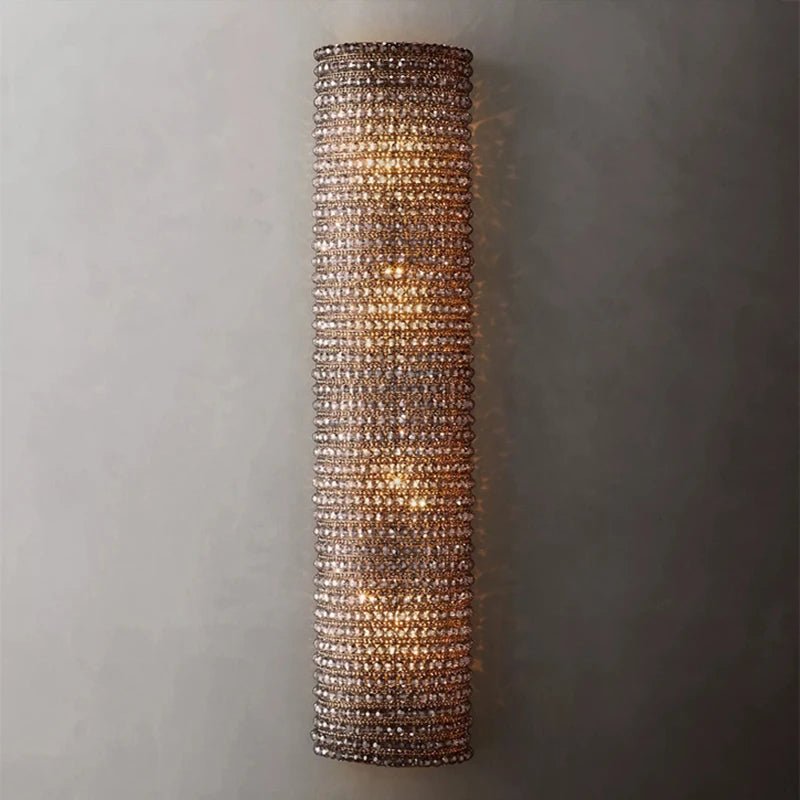 Bergamo Crystal Wall Sconce - fovolighting