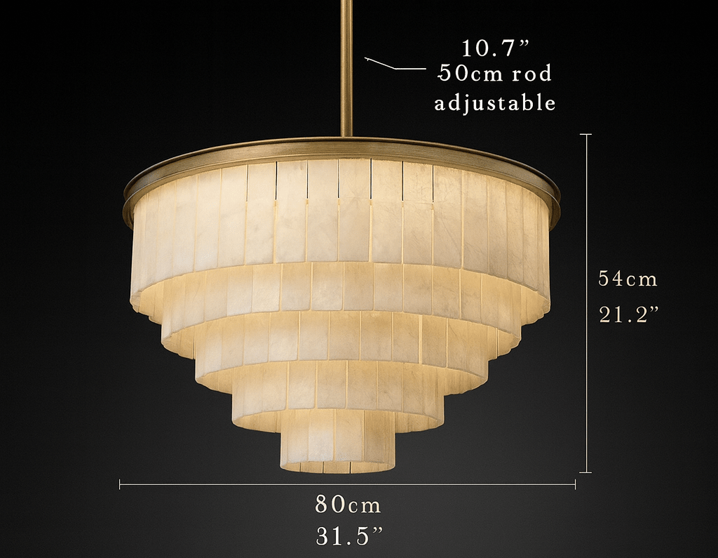 Berkley Marble Chandelier - fovolighting