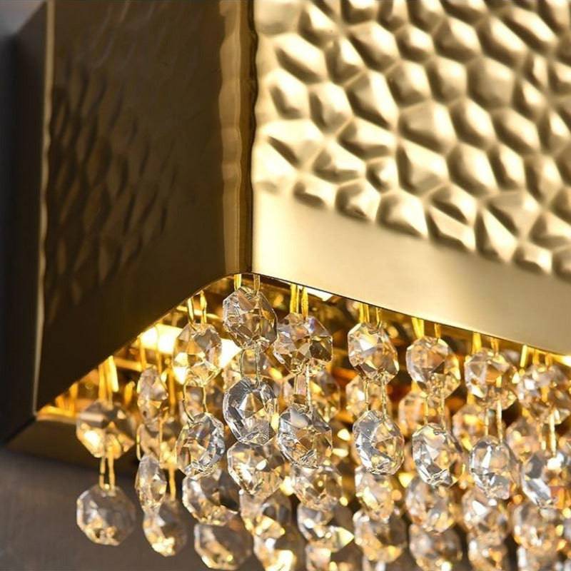 Bern Gold Plated Wall Sconce - fovolighting