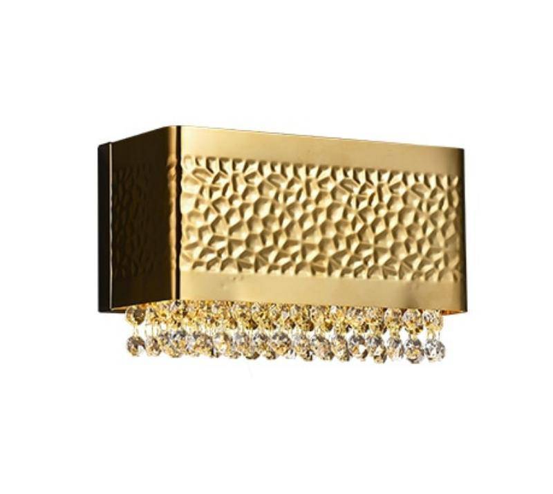 Bern Gold Plated Wall Sconce - fovolighting