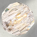 Beula De Clear/ Smoke Cristal Flushmount 24" - fovolighting