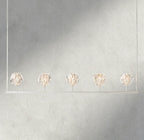 Beula De Cristal Clear Glass Linear Chandelier 48", 60" - fovolighting