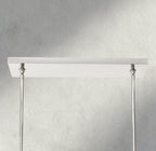 Beula De Cristal Double Linear Chandelier 60" - fovolighting