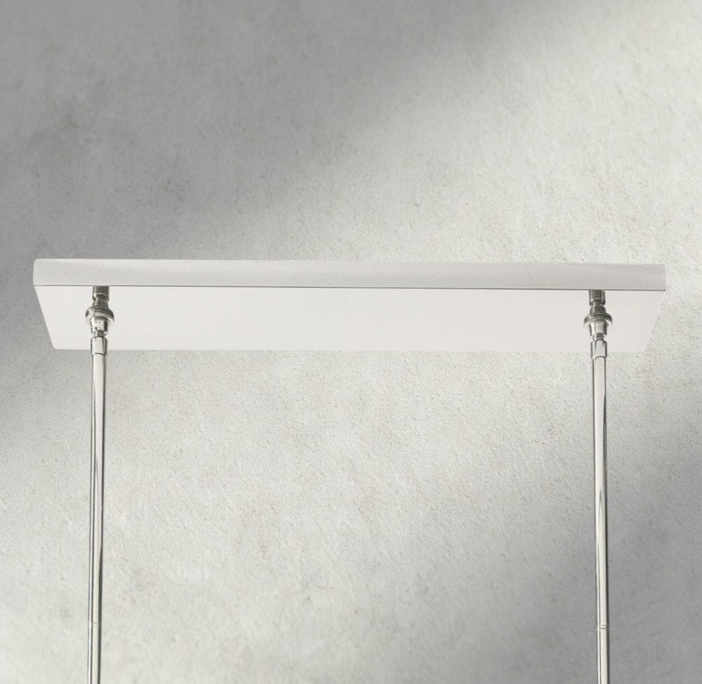 Beula De Cristal Double Linear Chandelier 60" - fovolighting