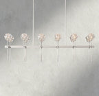 Beula De Cristal Double Linear Chandelier 60" - fovolighting