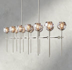 Beula De Cristal Double Linear Chandelier 60" - fovolighting
