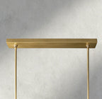 Beula De Cristal Double Linear Chandelier 60" - fovolighting