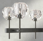 Beula De Cristal Double Linear Chandelier 60" - fovolighting