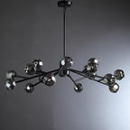Beula De Cristal Round Chandelier 24", 36", 48", 60", 72" - fovolighting
