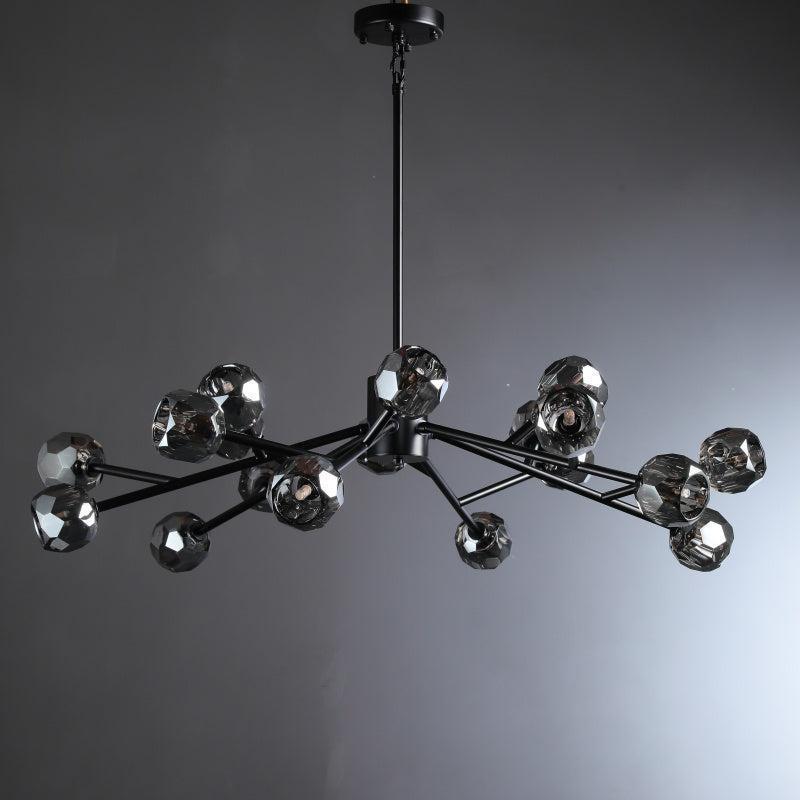 Beula De Cristal Round Chandelier 24", 36", 48", 60", 72" - fovolighting