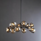 Beula De Cristal Round Chandelier 24", 36", 48", 60", 72" - fovolighting