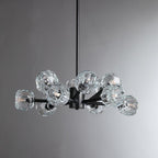 Beula De Cristal Round Chandelier 24", 36", 48", 60", 72" - fovolighting