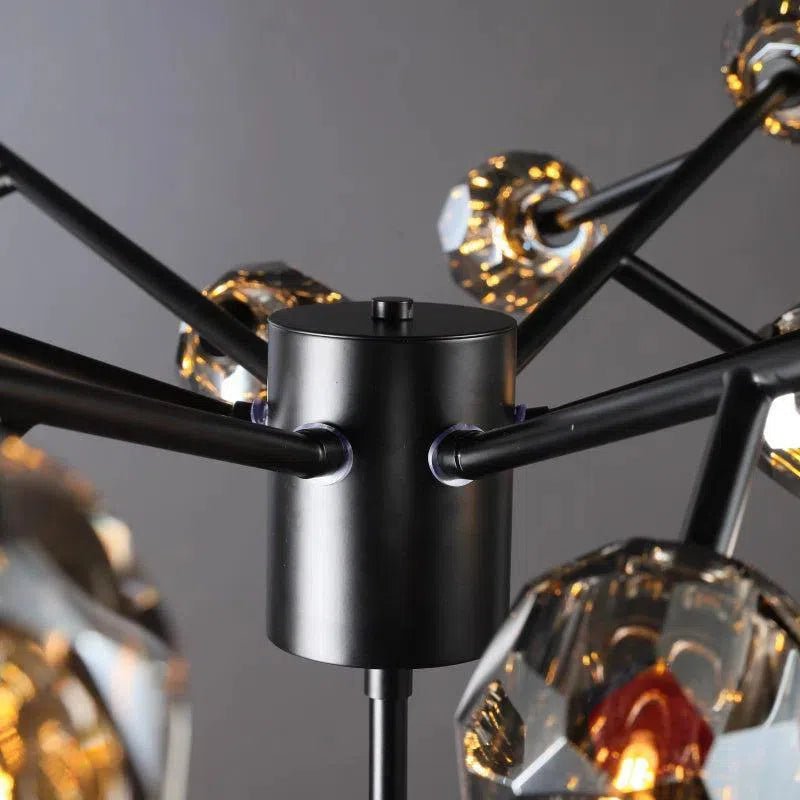Beula De Cristal Round Chandelier 24", 36", 48", 60", 72" - fovolighting