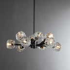 Beula De Cristal Round Chandelier 24", 36", 48", 60", 72" - fovolighting