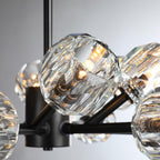 Beula De Cristal Round Chandelier 24", 36", 48", 60", 72" - fovolighting