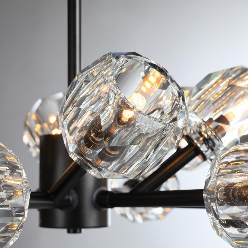 Beula De Cristal Round Chandelier 24", 36", 48", 60", 72" - fovolighting