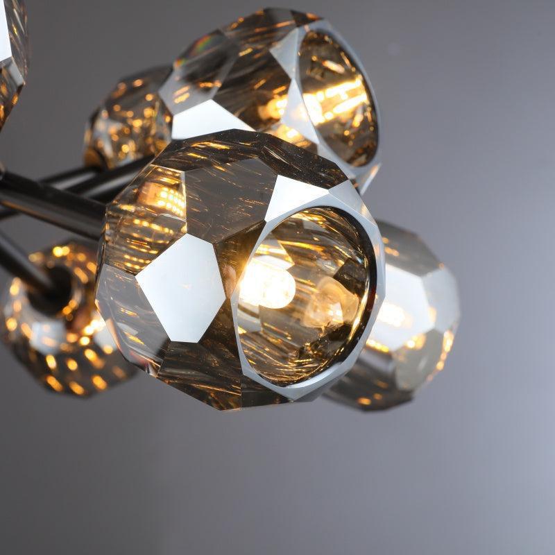 Beula De Cristal Round Chandelier 24", 36", 48", 60", 72" - fovolighting