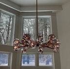 Beula De Cristal Round Chandelier 24", 36", 48", 60", 72" - fovolighting