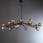 Beula De Cristal Round Chandelier 24", 36", 48", 60", 72" - fovolighting
