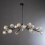 Beula De Cristal Round Chandelier 24", 36", 48", 60", 72" - fovolighting