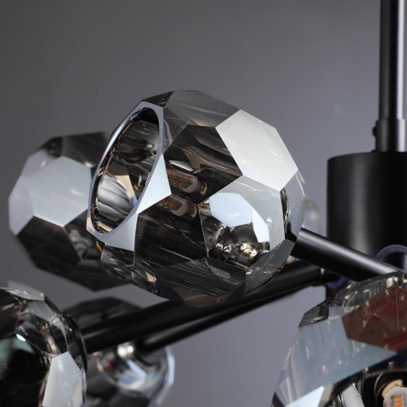 Beula De Cristal Round Chandelier 24", 36", 48", 60", 72" - fovolighting
