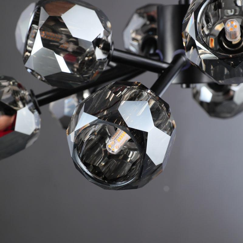 Beula De Cristal Round Chandelier 24", 36", 48", 60", 72" - fovolighting