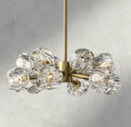 Beula De Cristal Round Chandelier 24", 36", 48", 60", 72" - fovolighting