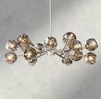 Beula De Cristal Round Chandelier 24", 36", 48", 60", 72" - fovolighting