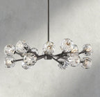 Beula De Cristal Round Chandelier 24", 36", 48", 60", 72" - fovolighting