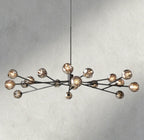 Beula De Cristal Round Chandelier 24", 36", 48", 60", 72" - fovolighting
