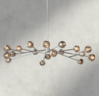 Beula De Cristal Round Chandelier 24", 36", 48", 60", 72" - fovolighting