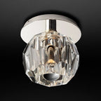 Beula De Smoke Cristal Glass Flushmount - fovolighting