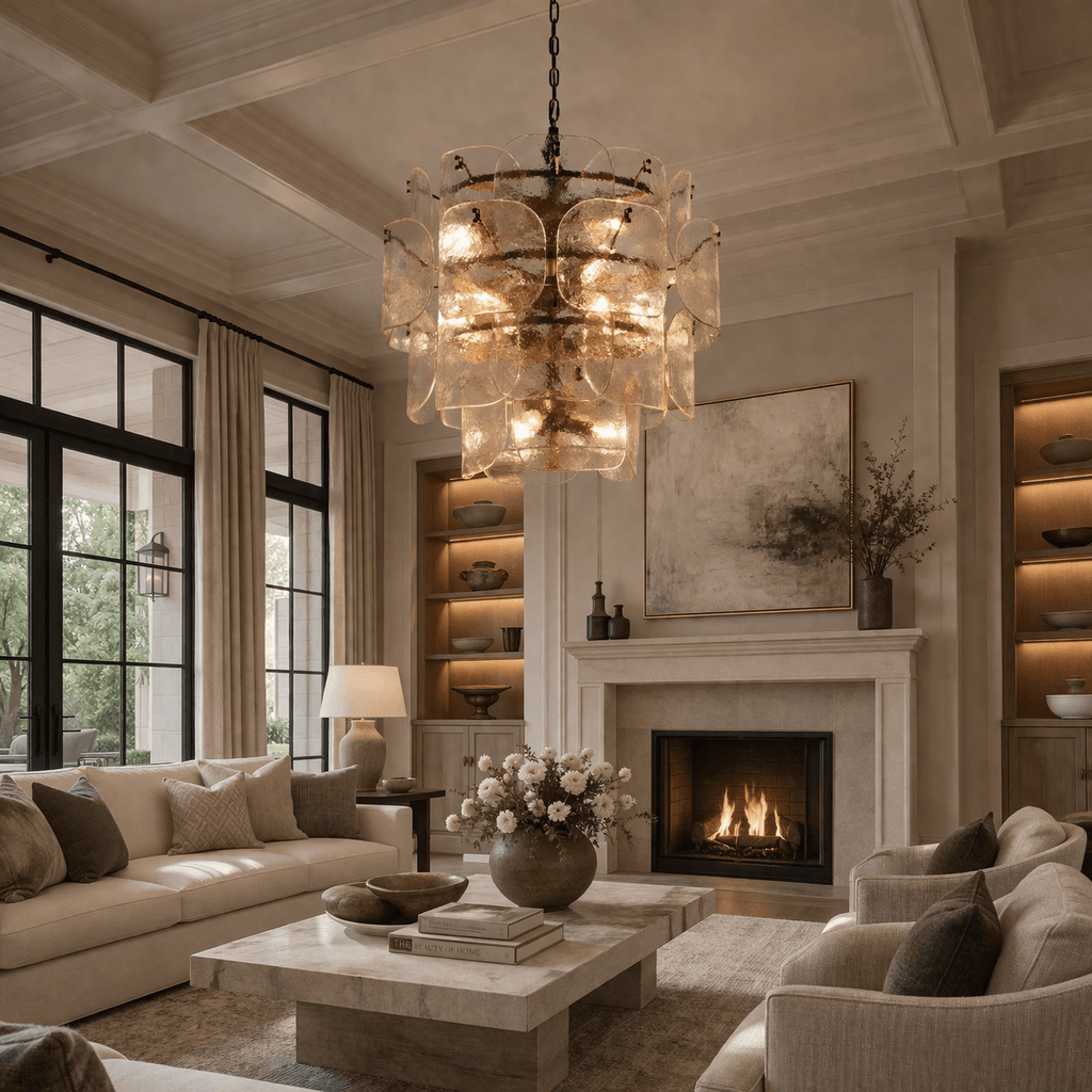 Blaire Round Chandelier - fovolighting