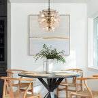 Blaire Round Chandelier - fovolighting