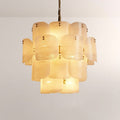Blaire Tiered Blown Glass Chandelier - fovolighting