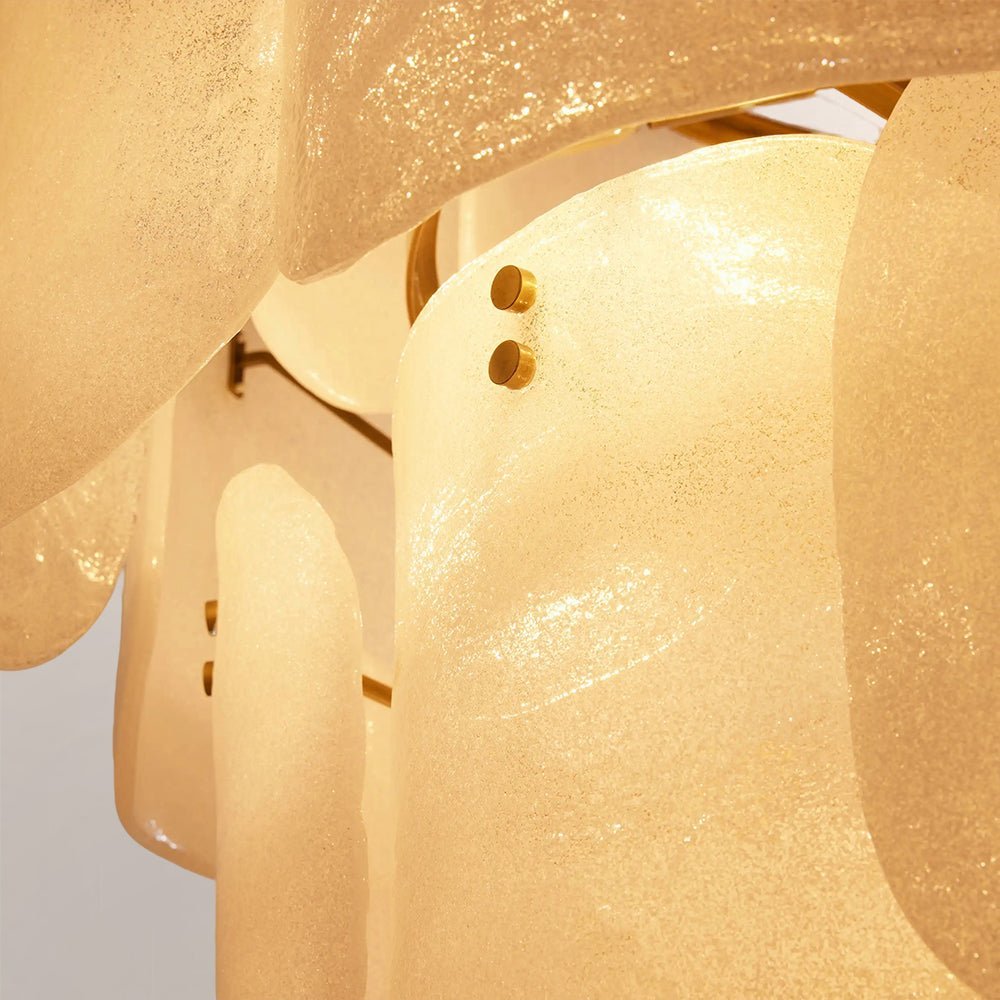 Blaire Tiered Blown Glass Chandelier - fovolighting