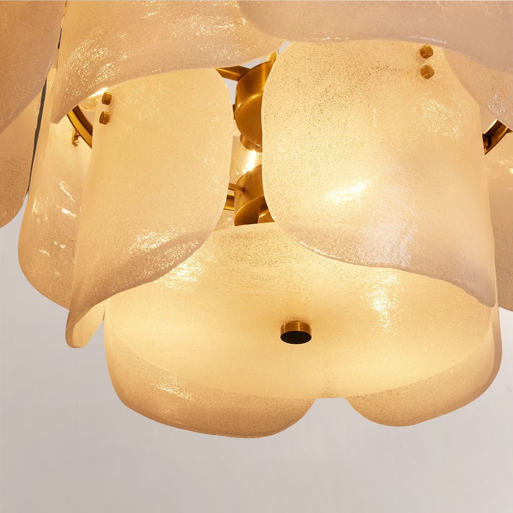 Blaire Tiered Blown Glass Chandelier - fovolighting