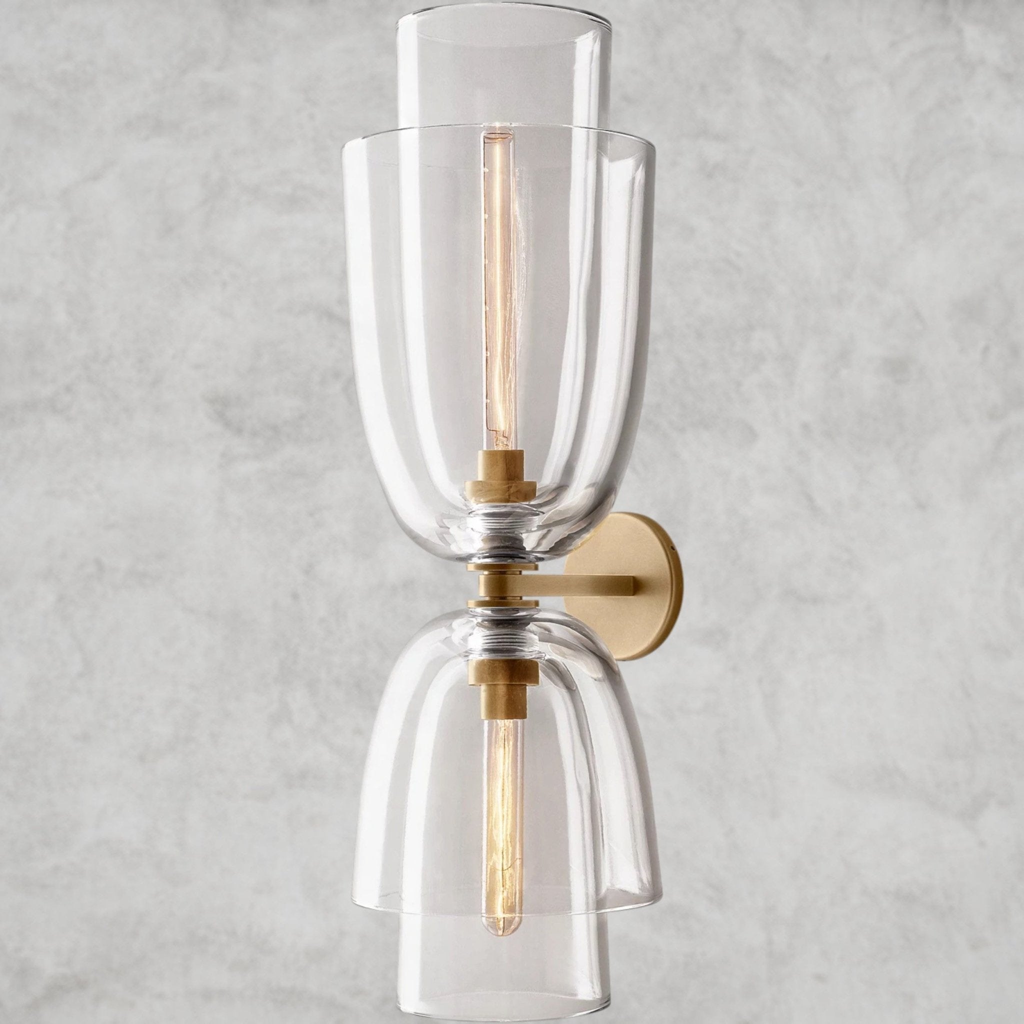 Blom Glass Cloche Grand Sconce - fovolighting