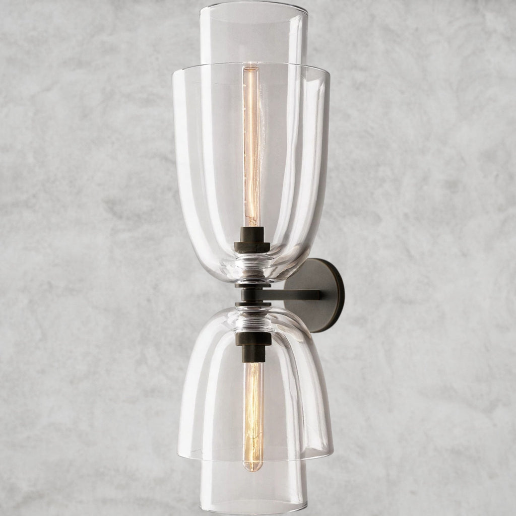 Blom Glass Cloche Grand Sconce - fovolighting