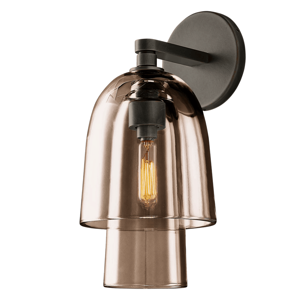 Blom Glass Flute Sconce - fovolighting