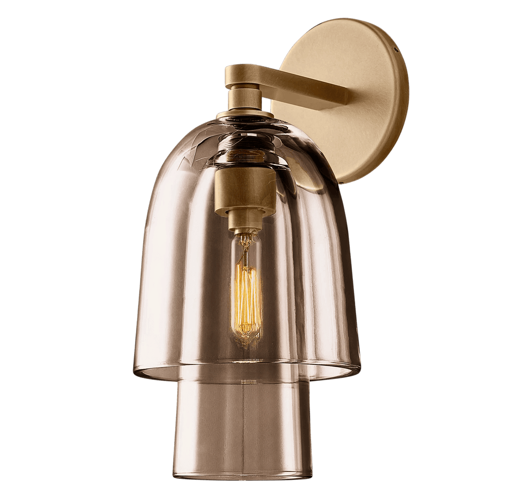 Blom Glass Flute Sconce - fovolighting