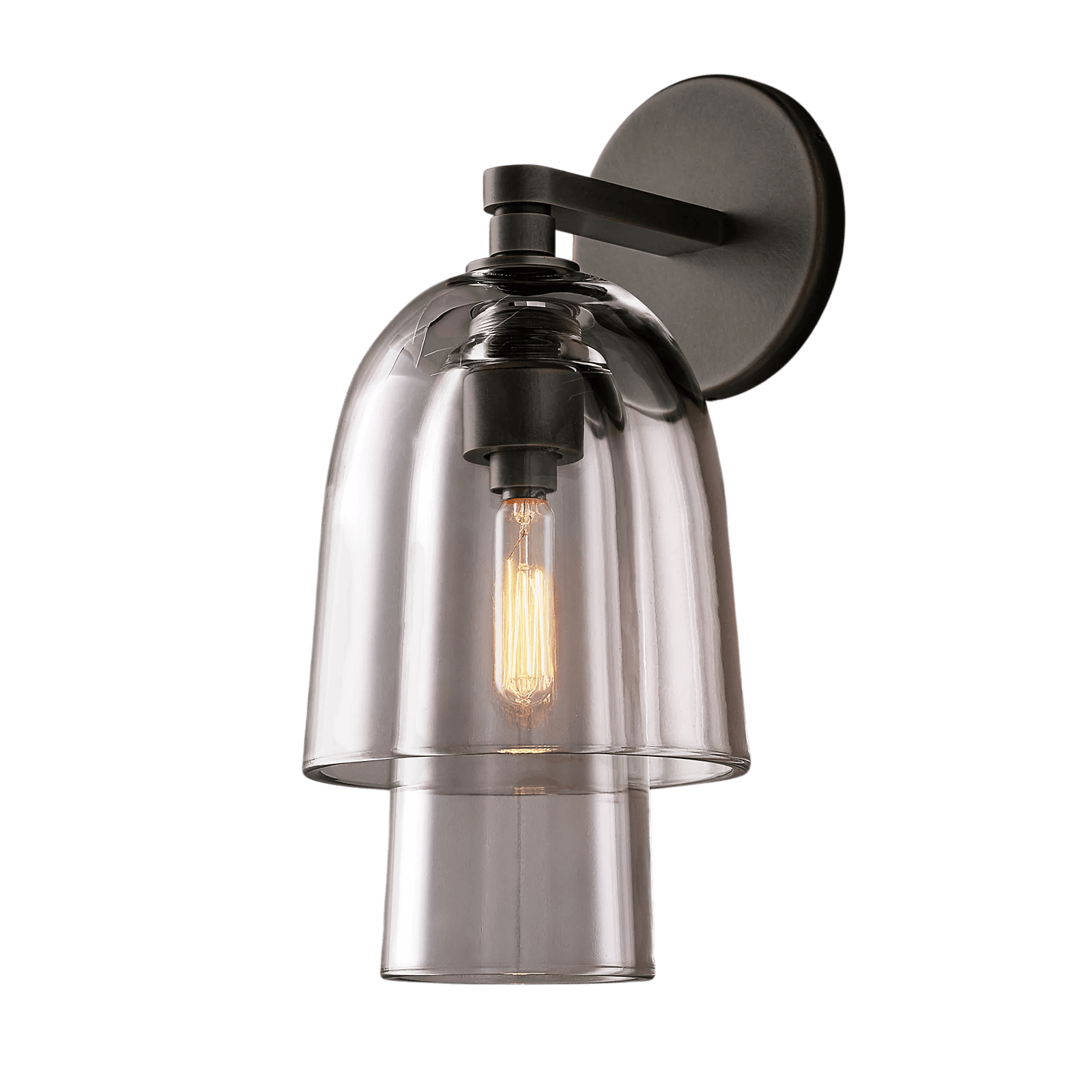Blom Glass Flute Sconce - fovolighting