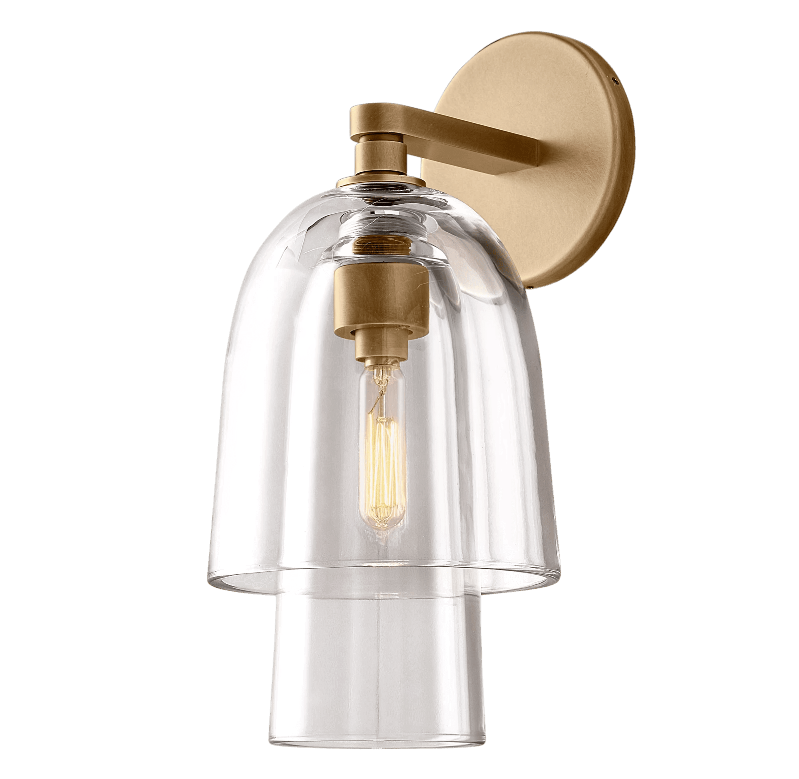 Blom Glass Flute Sconce - fovolighting