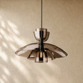 Blum Glass Cloche Grand Pendant - BRONZE / SMOKE