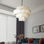 Bordwell Marble Chandelier 31" - fovolighting