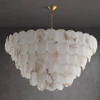Bordwell Marble Chandelier 43" - fovolighting