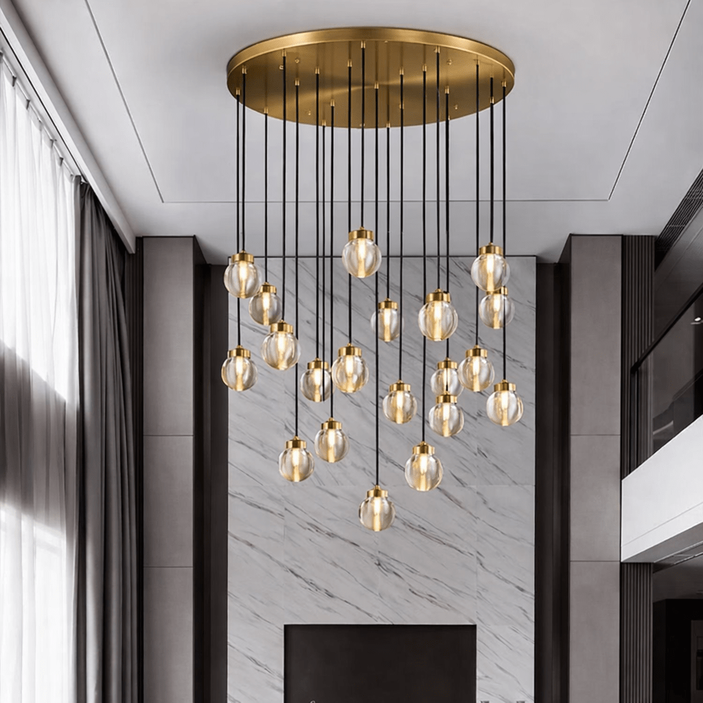 Bossen 19 - Globe Modern Chandelier - fovolighting