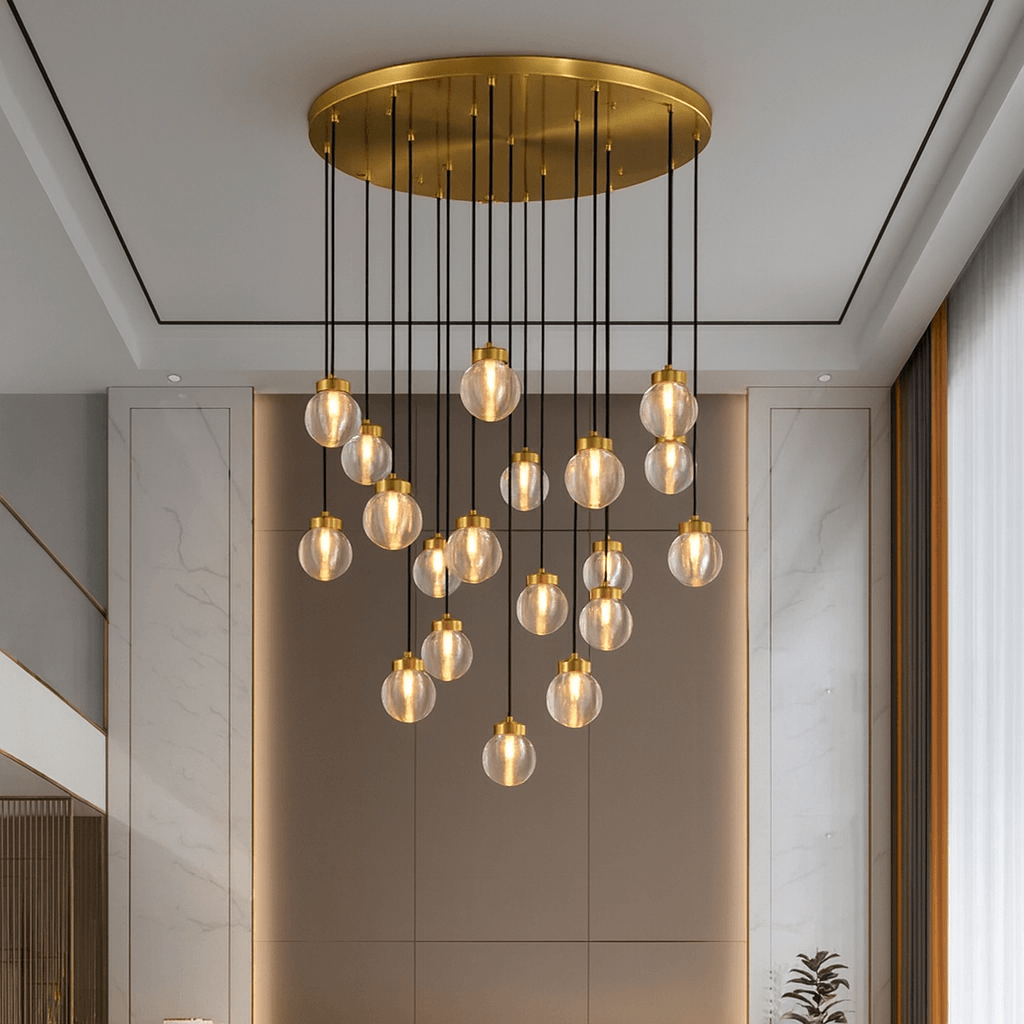 Bossen 19 - Globe Modern Chandelier - fovolighting