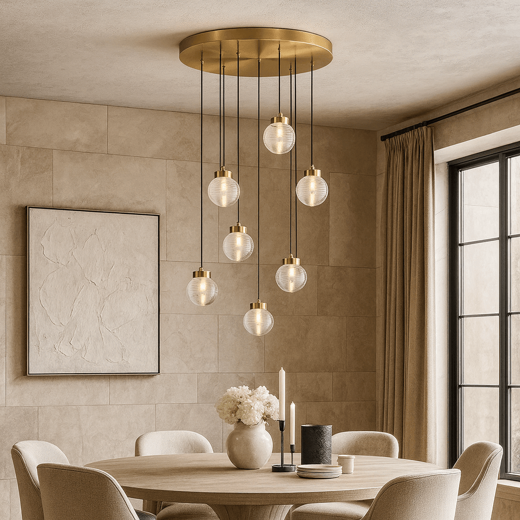 Bossen 7 - Globe Chandelier - fovolighting