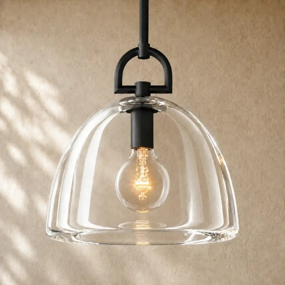 Botanical Dome Pendant - 14’’ D / Bronze